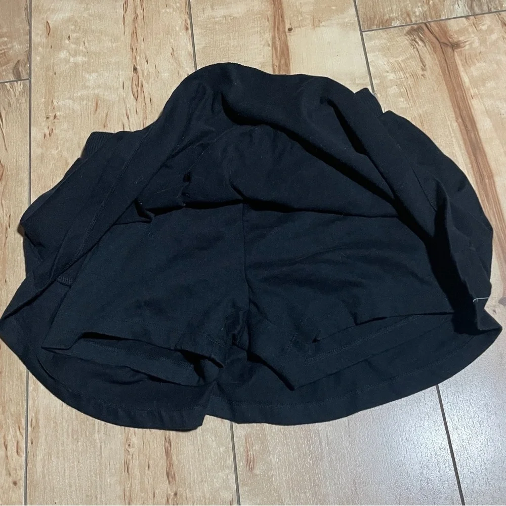 Old Navy - drawstring skort - girls size 10/12 - black‎